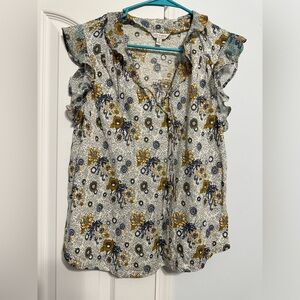 Lucky Brand women’s short sleeve shirt size L brand new never worn
